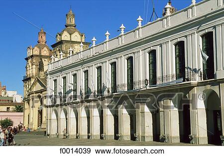 Stock Photo - Argentina, Cordoba cathedral. Fotosearch