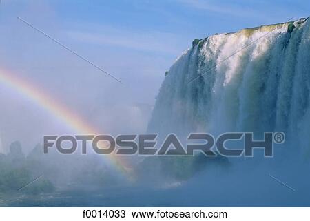 Stock Image - Argentina, Iguaçu falls. Fotosearch