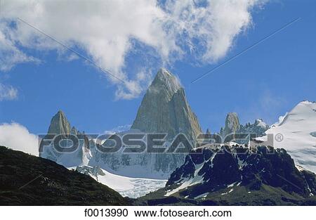 Stock Image - Argentina, Patagonia, Fitzroy. Fotosearch