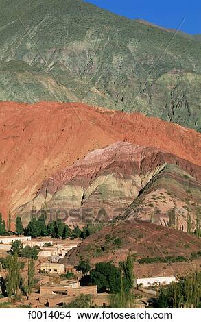 Argentina, Purmamarca View Large Photo Image Picture - Argentina, Purmamarca. Fotosearch