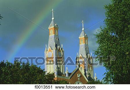Chile, Chiloe, cathedral View Large Photo Image Stock Image - Chile, Chiloe, cathedral. Fotosearch