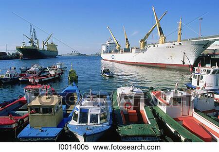 Chile, liner in Valparaiso harbour View Large Photo Image Stock Photography - Chile, liner in Valparaiso harbour. Fotosearch