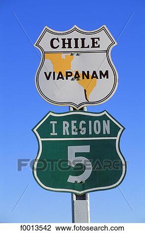 Chile, Panamericana road View Large Photo Image Stock Image - Chile, Panamericana road. Fotosearch