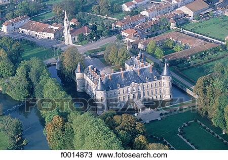 France, Lorraine, aerial of Haroue castle View Large Photo Image Stock Image - France, Lorraine, aerial of Haroue castle. Fotosearch