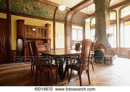 Stock Image - France, Lorraine, Epinal, Majorelle's villa. Fotosearch