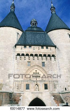 Stock Photo - France, Lorraine, Nancy, la Graffe gate. Fotosearch