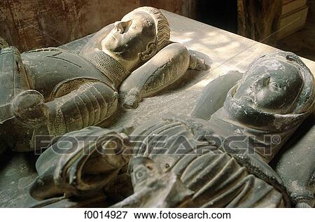 Stock Photo - France, Lorraine, Nancy, les Cordeliers church, grave of a Duke of Lorraine . Fotosearch