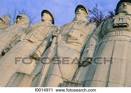Stock Image - France, Lorraine, Verdun, WWI memorial. Fotosearch