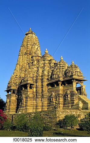 India, Madhya Pradesh, Khajuraho, Kandariya Mahadeo temple View Large Photo Image Stock Photography - India, Madhya Pradesh, Khajuraho, Kandariya Mahadeo temple. Fotosearch