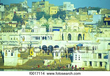 India, Rajasthan, Pushkar View Large Photo Image Picture - India, Rajasthan, Pushkar. Fotosearch