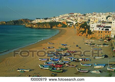 Portugal, Albufeira View Large Photo Image Stock Photo - Portugal, Albufeira. Fotosearch