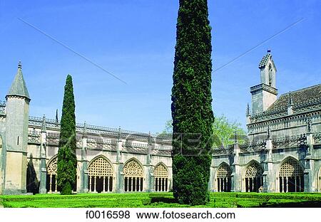 Portugal, Batalha, royal cloister View Large Photo Image Stock Photo - Portugal, Batalha, royal cloister. Fotosearch