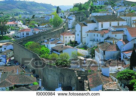 Picture - Portugal, Obidos. Fotosearch