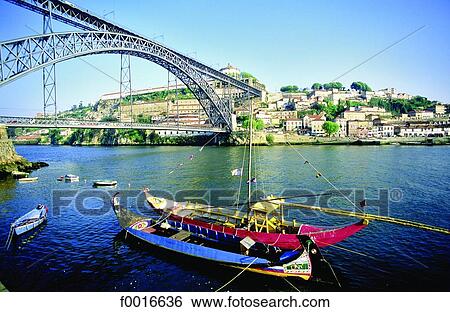 Portugal, Porto, Luis bridge and Vila Nova de Gaia View Large Photo Image Stock Photograph - Portugal, Porto, Luis bridge and Vila Nova de Gaia. Fotosearch