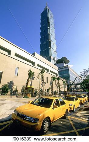 China, Taiwan, at the foot of the Taipei Financial Center View Large Photo Image Stock Photo - China, Taiwan, at the foot of the Taipei Financial Center. Fotosearch