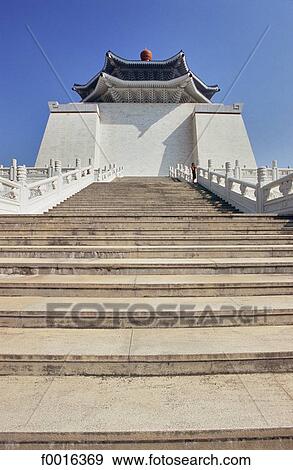 China, Taiwan, Taipei, Chiang Kai Shek memorial View Large Photo Image Stock Photo - China, Taiwan, Taipei, Chiang Kai Shek memorial. Fotosearch