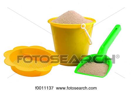 Beach toys View Large Photo Image Stock Photo - Beach toys. Fotosearch