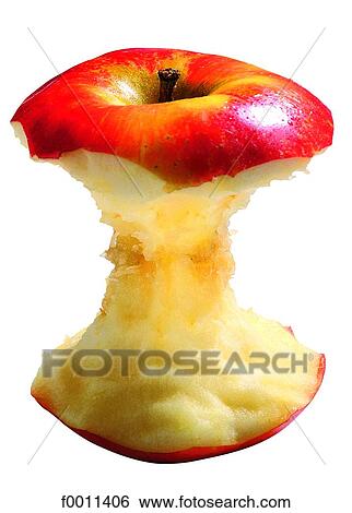 Stock Photograph - Apple core. Fotosearch