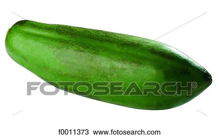 Stock Image - Green papaya. Fotosearch