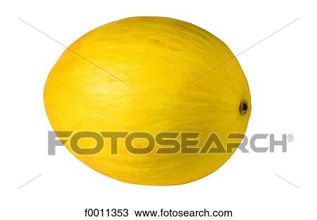 Stock Image - Yellow melon. Fotosearch