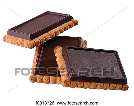 Chocolate biscuits View Large Photo Image Stock Photograph - Chocolate biscuits. Fotosearch