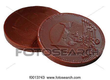 Chocolate coins View Large Photo Image Stock Image - Chocolate coins. Fotosearch