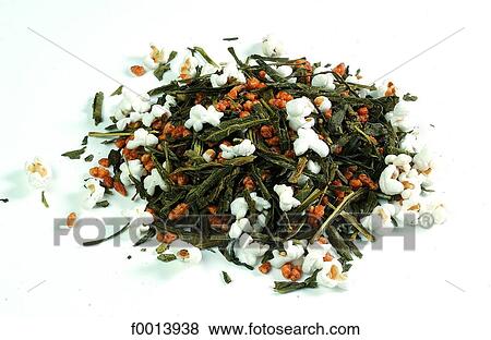 Stock Photo - Genmaicha tea. Fotosearch