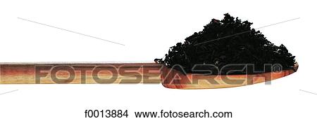 Picture - Ladle and tea. Fotosearch