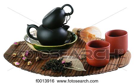 Stock Photograph - Taiwanese tea set. Fotosearch