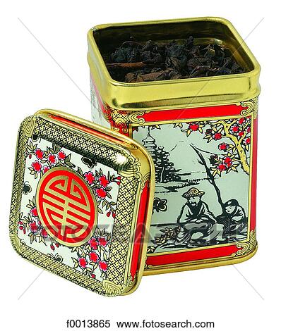 Tea metal box View Large Photo Image Stock Photography - Tea metal box. Fotosearch