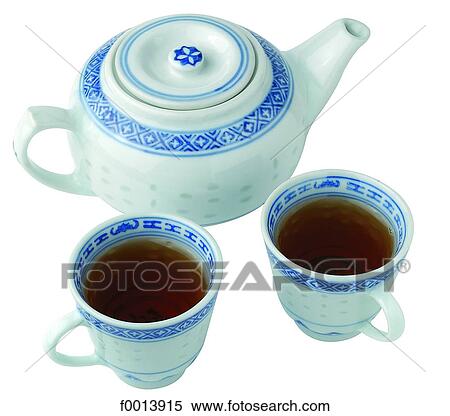 Stock Photography - Tea set. Fotosearch