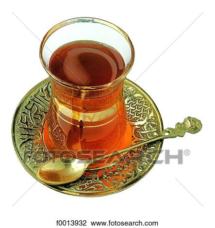 Stock Image - Turkish tea. Fotosearch