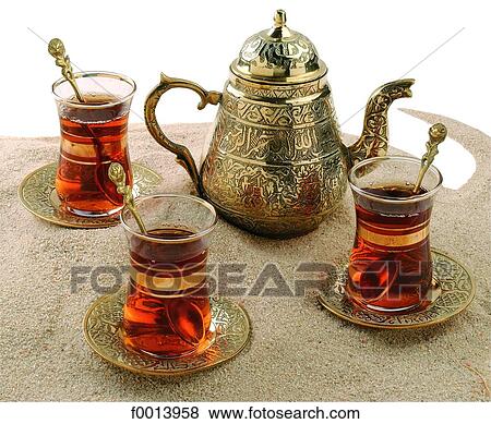 Stock Photo - Turkish tea. Fotosearch