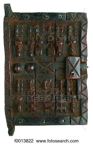 World symbols: Dogon door (Mali) View Large Photo Image Stock Image - World symbols: Dogon door (Mali). Fotosearch