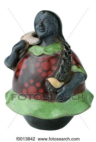 Stock Image - World symbols: figurine (Peru). Fotosearch