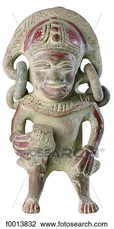 Stock Image - World symbols: figurine (South America). Fotosearch