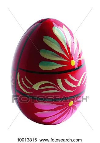 Stock Photograph - World symbols: painted egg (Rumania). Fotosearch
