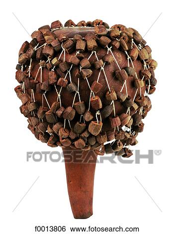 Stock Photograph - World symbols: shekere (Cameroon). Fotosearch