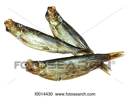 Stock Image - Smoked sprat. Fotosearch