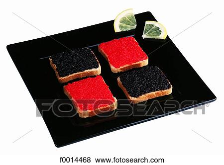 Caviar plate View Large Photo Image Stock Photo - Caviar plate. Fotosearch
