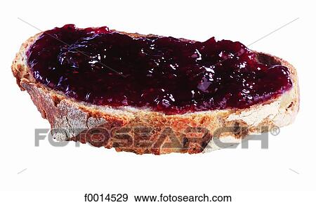 Stock Photo - Toast, butter and marmalade. Fotosearch