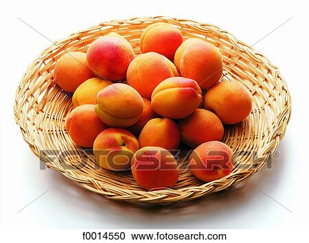 Stock Image - Apricot basket. Fotosearch