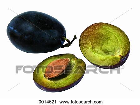 Stock Image - Plums. Fotosearch
