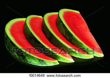 Watermelon slices View Large Photo Image Stock Photo - Watermelon slices. Fotosearch