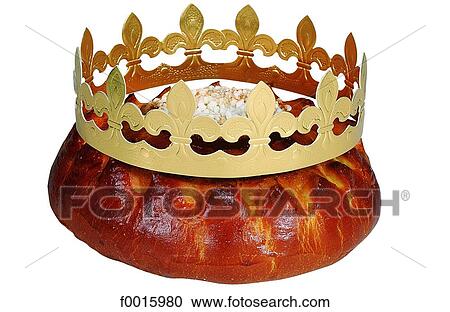 Stock Image - Celebrations: Epiphany galette. Fotosearch
