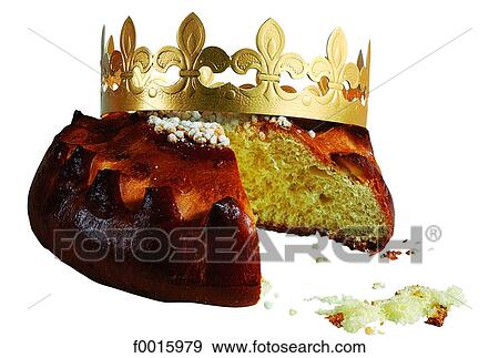 Stock Photo - Celebrations: Epiphany galette. Fotosearch