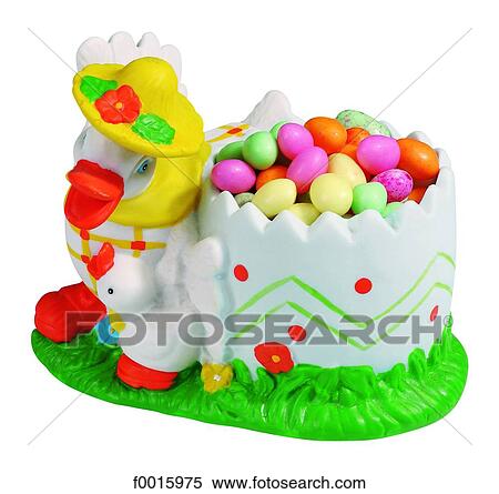 Celebrations: hen and Easter eggs View Large Photo Image Stock Photography - Celebrations: hen and Easter eggs. Fotosearch