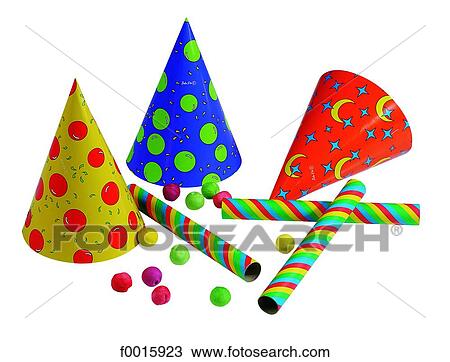Stock Image - Celebrations: party streamers. Fotosearch