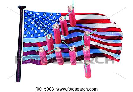 Stock Image - Celebrations: the 4th of July. Fotosearch