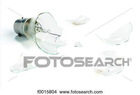 Broken light bulb View Large Photo Image Picture - Broken light bulb. Fotosearch